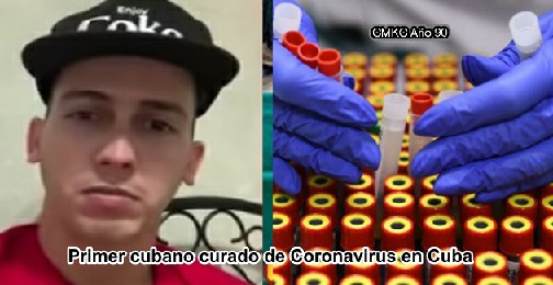 Primer cubano curado de Coronavirus en Cuba