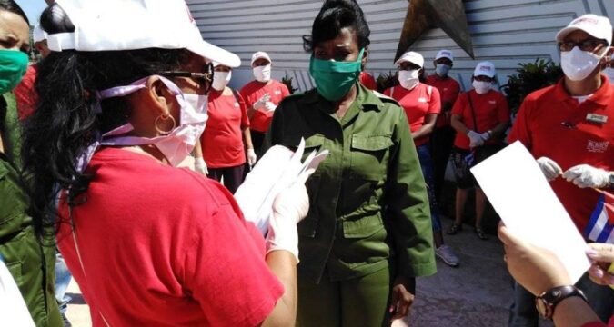 Brigada de apoyo a centros de aislamiento