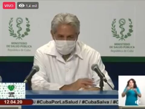 Rueda de Prensa sobre la expansión y lucha contra el covid-19 en Cuba y el mundo. Habla Francisco Durand, jefe de epidemiología en Cuba