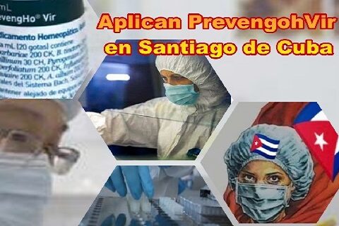 Aplican gotas homeopáticas PrevengohVir en Santiago de Cuba