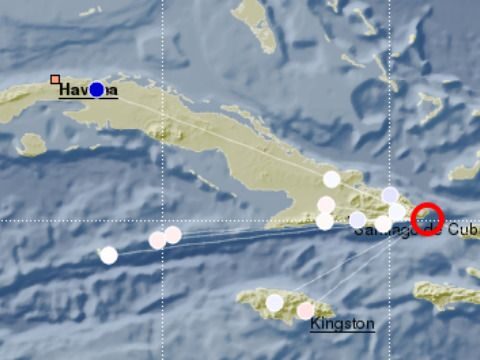 Sismo de magnitud de 4.8 despierta hoy a Baracoa
