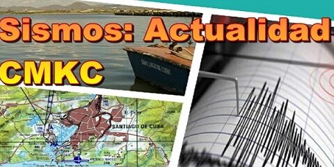 Actualidad sismológica en CMKC, Radio Revolución, desde Santiago de Cuba.