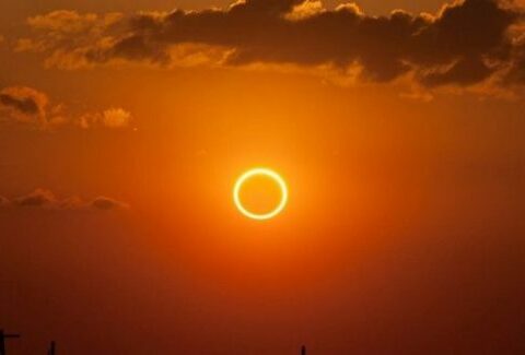 Eclipse solar, fenómeno astronómico.