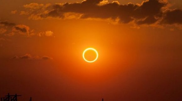 Eclipse solar, fenómeno astronómico.