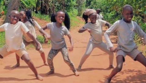Masaka Kids Africana Dancing.