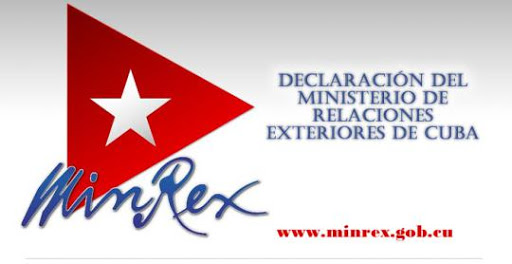 Ministerio de Relaciones Exteriores de Cuba.