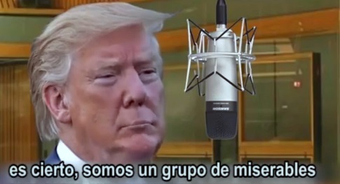 Somos lo Peor, parodia a la incompetencia del gobierno de Trump.