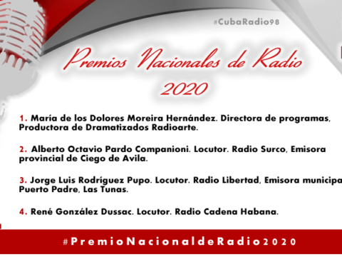 Premio Nacional de radio 2020