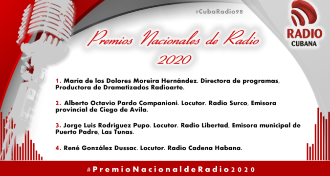 Premio Nacional de radio 2020