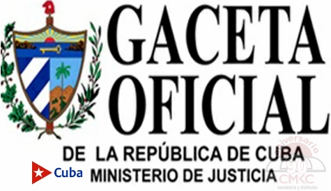Gaceta Oficial de la República de Cuba. Imagen: Santiago Romero Chang.