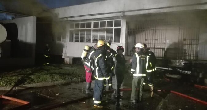 incendio politécnico Pepito Tey