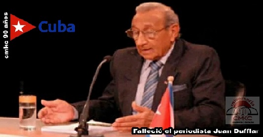 Falleció Juan Dufflar, fundador de la Mesa Redonda y Cubadebate