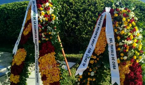 Rinden homenaje Juan Almeida Bosque en Tercer Frente