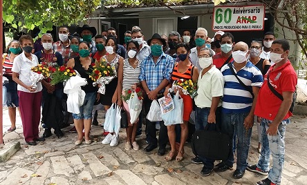 Campesinos de ciencia con resultados satisfactorios.