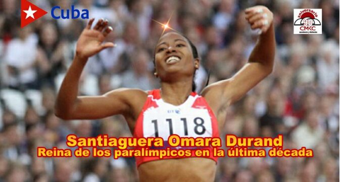 Santiaguera Omara Durand es la reina de los paralímpicos en la última década