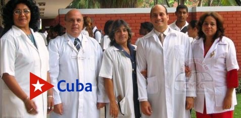 Profesores de la Universidad Médica de Santiago de Cuba