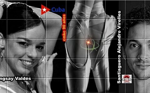 Viengsay Valdés y el santiaguero Alejandro Virelles en el "Positano de la Danza" italiana