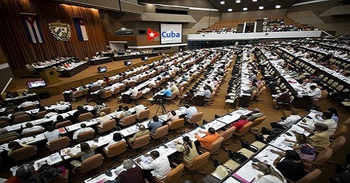 Asamblea Nacional del Poder Popular en el Palacio de Convenciones