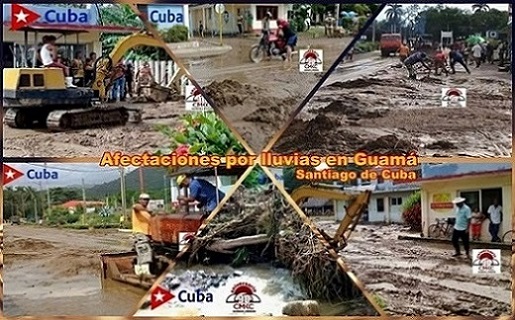 Dejó Zeta afectaciones por lluvias de hasta de 195 mm³ en Guamá