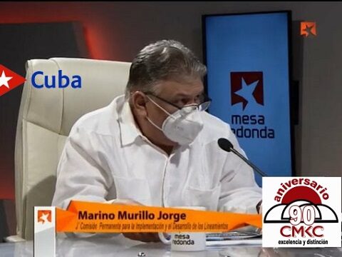 El jefe de la Comisión de Implementación de los Lineamientos, Marino Murillo Jorge, sobre la Tarea Ordenamiento económico.