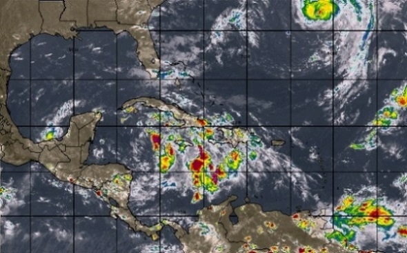 Chubascos, lluvias y tormentas eléctricas en occidente y centro