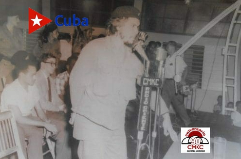 Visita y Alocución del Che a Santiago y su alocución por CMKC