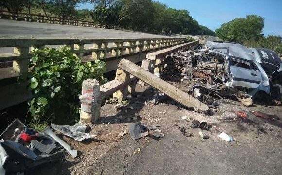 Cuatro fallecidos en accidente de tránsito en la Autopista Nacional