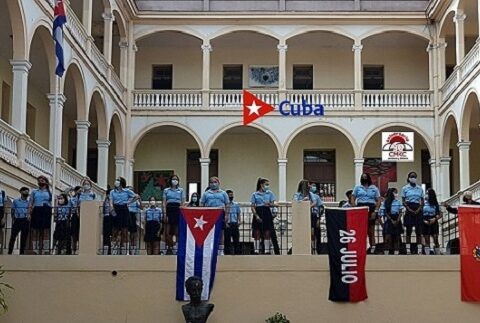 Pre Mendive. Inicio del Curso Escolar en Santiago de Cuba. Foto: Santiago Romero Chang.