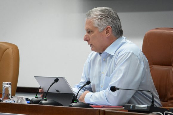 Miguel Díaz Canel Bermúdez, presidente de Cuba.