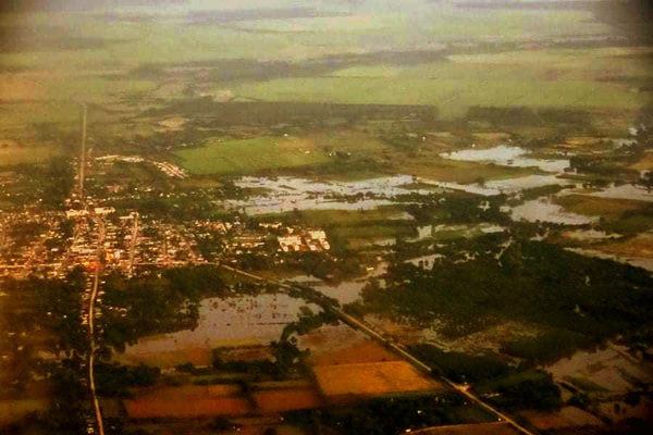 Presidente de Cuba MIguel Díaz Canel Bermúdez recorre la provincia Villa Clara ante las afectaciones por lluvias ocasionadas por la tormenta tropical Eta.