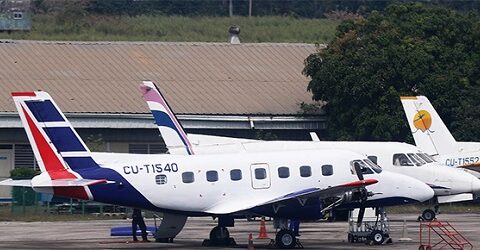 Sin lesionados incidente de aeronave de Cubana que cubría la ruta Gerona-La Habana