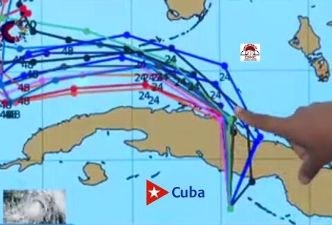 Estado del Tiempo ante presencia de Eta en Cuba. Domingo, 8 de Noviembre 2020