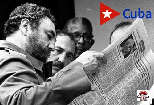 Fidel, lector voraz, amante de la prensa.