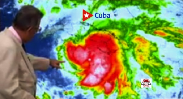 Nuevas precisiones da a conocer el Doctor José Rubiera sobre la tormenta tropical Eta