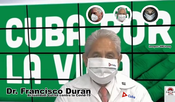 Actualidad sobre casos de la covid-19 en Cuba. Dr Francisco Duran García, director nacional de epidemiología. Imagen: Santiago Romero Chang