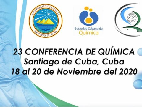 Conferencia de Química en la Universidad de Oriente de Santiago de Cuba.