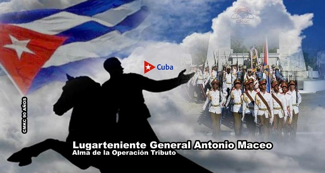 A 124 años de la caída en combate del Lugarteniente General Antonio Maceo y los 31 de la Operación Tributo