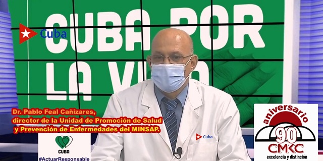 Informa el Minsap casos de COVID-19 en Cuba