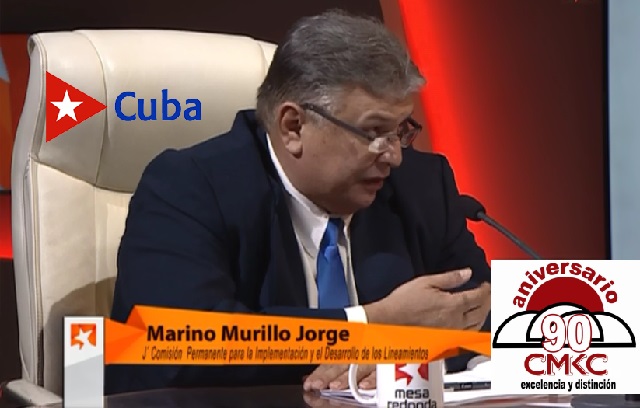 Marino Murillo Jorge, miembro del Buró Político del PCC y Jefe de la Comisión de Implementación y Desarrollo de los Lineamientos