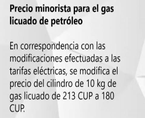 Nuevas tarifas eléctricas y su reducción comprendidas en la Tarea Ordenamiento