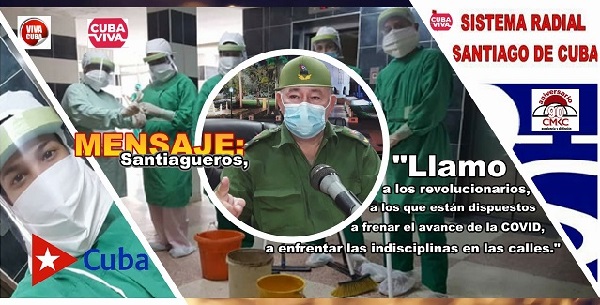 Mensaje de Lázaro Expósito Canto, Primer Secretario del Partido en la provincia Santiago de Cuba a todo el que pueda ayudar en la lucha contra las indisciplinas sociales y pueda sumarse en la batalla contra la covid-19.