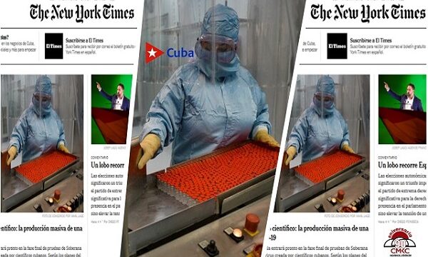 The New York Times: La vacuna contra el coronavirus se acerca a las pruebas finales en Cuba