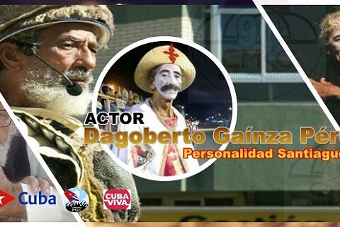 Cumple 81 años actor santiaguero Dagoberto Gaínza Pérez