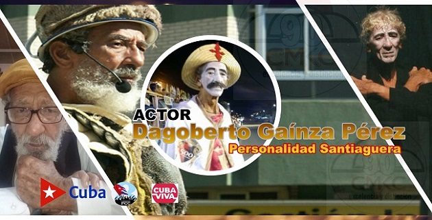 Cumple 81 años actor santiaguero Dagoberto Gaínza Pérez