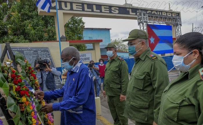 homenaje a las víctimas del atentado terrorista al vapor La Coubre