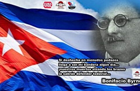 Bonifacio Byrne, matancero y autor del poema "Mi Bandera"