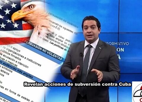 Revelan acciones de subversión contra Cuba