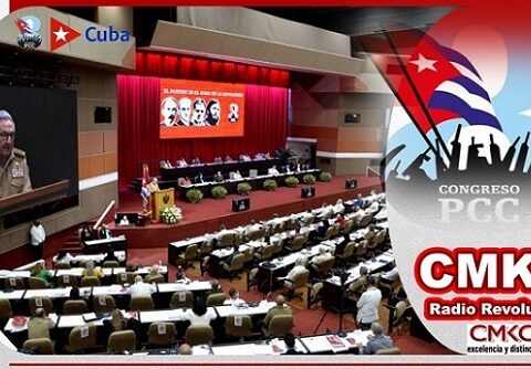 VIII Congreso del Partido Comunista de Cuba. Eighth Congress of the Communist Party of Cuba. Image: Santiago Romero Chang