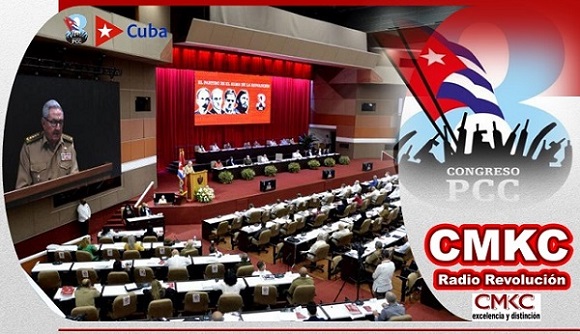 VIII Congreso del Partido Comunista de Cuba. Eighth Congress of the Communist Party of Cuba. Image: Santiago Romero Chang