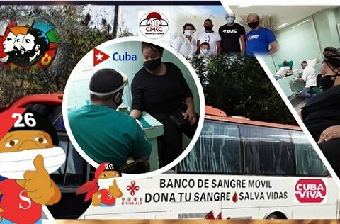 Jornada de Donación de Sangre en Santiago de Cuba. Imagen: Santiago Romero Chang